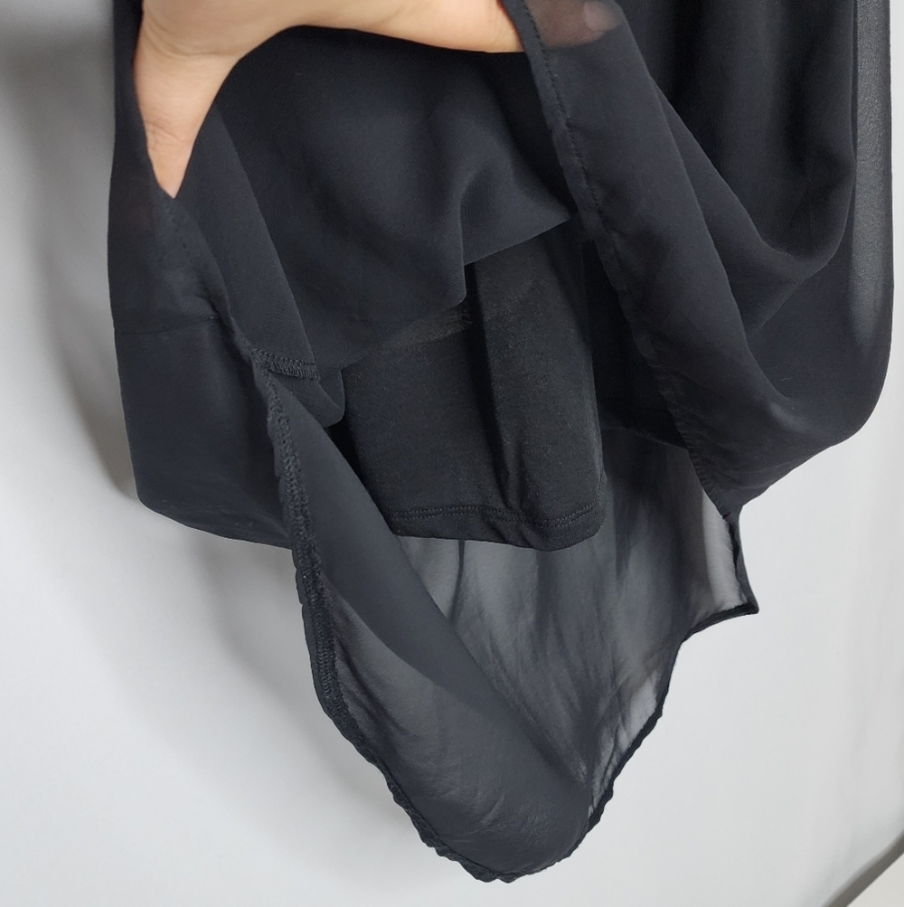 🔥H&M A-Line Dress High-Low Size 2 - Picture 4 of 9
